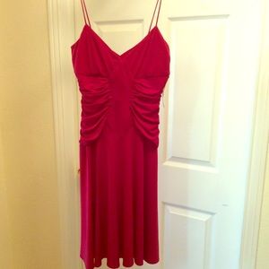 Burgundy Wine Cocktail Dress